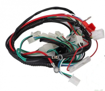 Kabelbaum für 50-125ccm 4 Takt Motoren mit E-Starter
